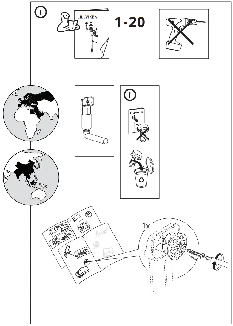 IKEA BREDSJON Sink Bowl with Visible Front Stainless Steel - fig3