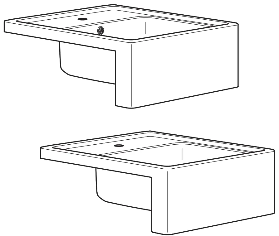IKEA BREDSJON Sink Bowl with Visible Front Stainless Steel