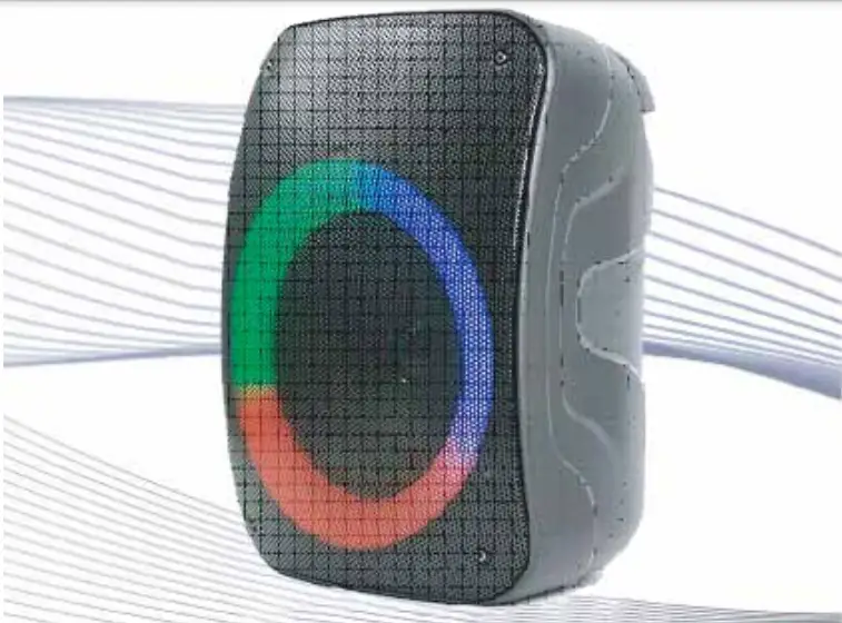 Naxa Sound Pro Bluetooth Speaker & Disco Light User Manual [nds-4003]