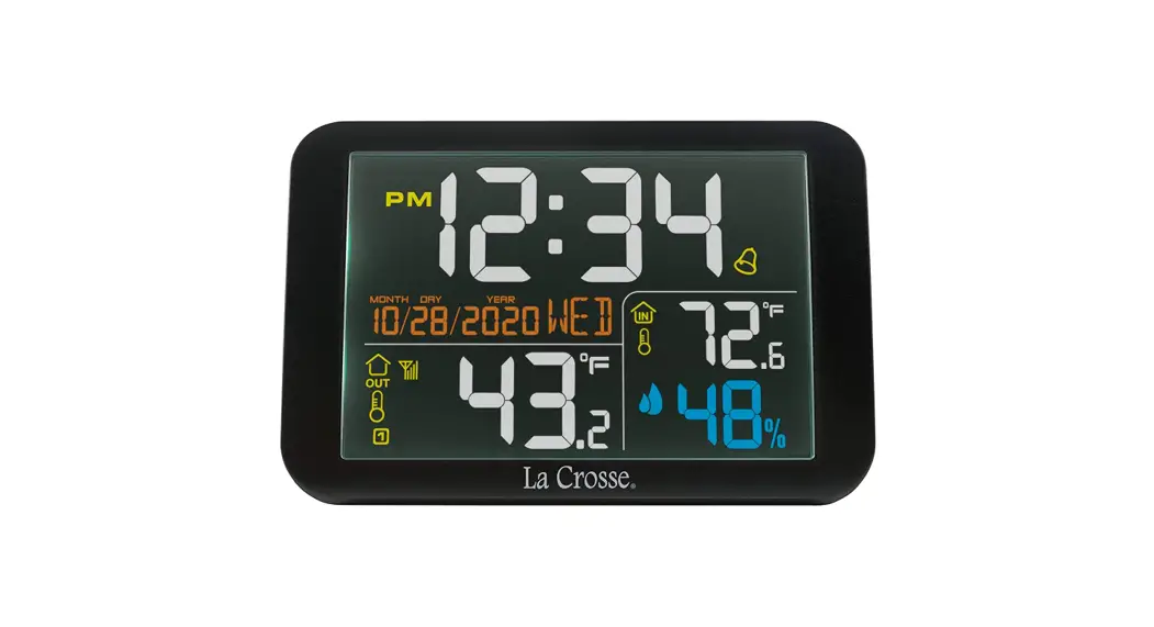 La Crosse 308-66677 Color Weather Station User Guide