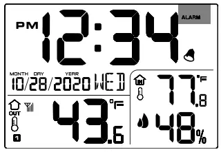 La Crosse 30866677 Color Weather Station - SETTINGS 1