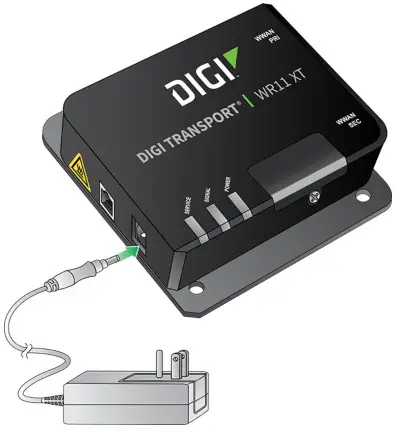 DIGI TransPort WR11 XT 4G LTE - power