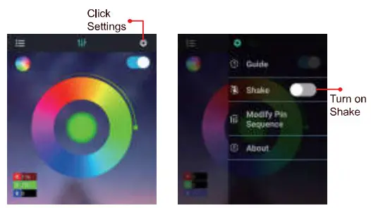 Guangzhou Huanhui Industrial RFCONTROL RF Remote Control - change color