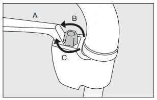 swemed Let’s Go Out Walker - Brake adjustment