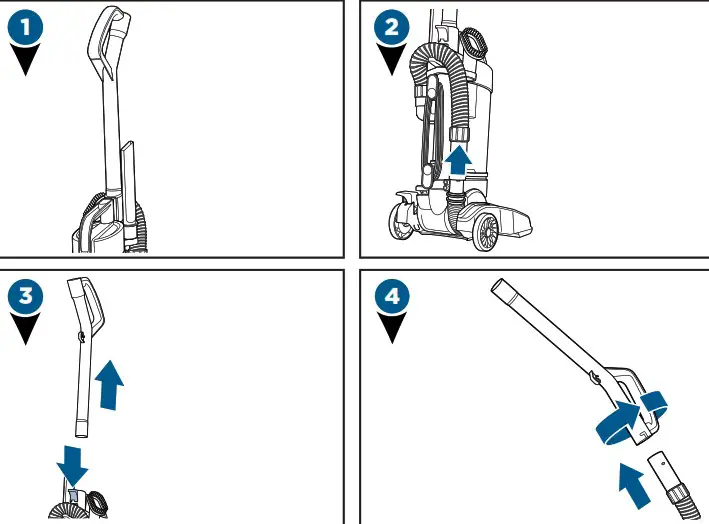 BISSELL 2112 Series Powerforce Compact Bagless Vacuum Cleaner - Above Floor Cleaning