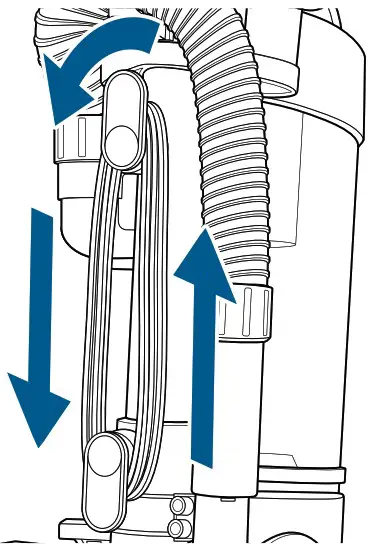 BISSELL 2112 Series Powerforce Compact Bagless Vacuum Cleaner - Power Cord Storage