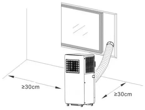 emerio PAC 127277 Portable Air Conditioner - NSTALLATION