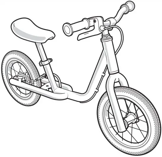 BTWIN 900 Balance Bike Runride