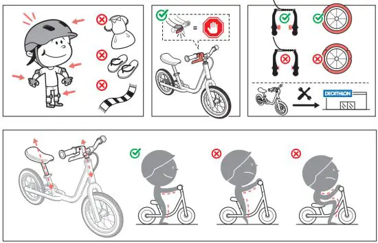 BTWIN 900 Balance Bike Runride - Fig 2
