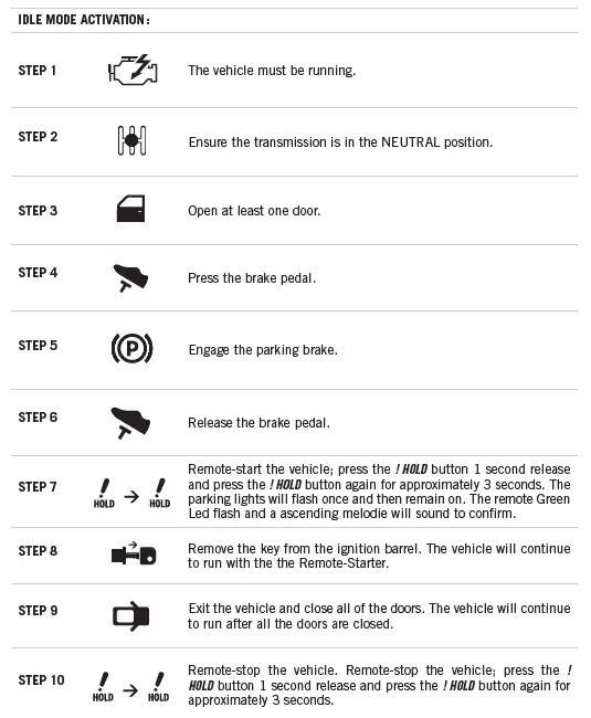 FORTIN RF9MA Security System Remote Car Starter 10