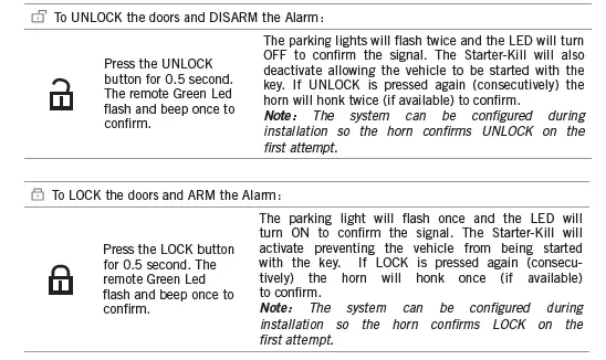 FORTIN RF9MA Security System Remote Car Starter 19