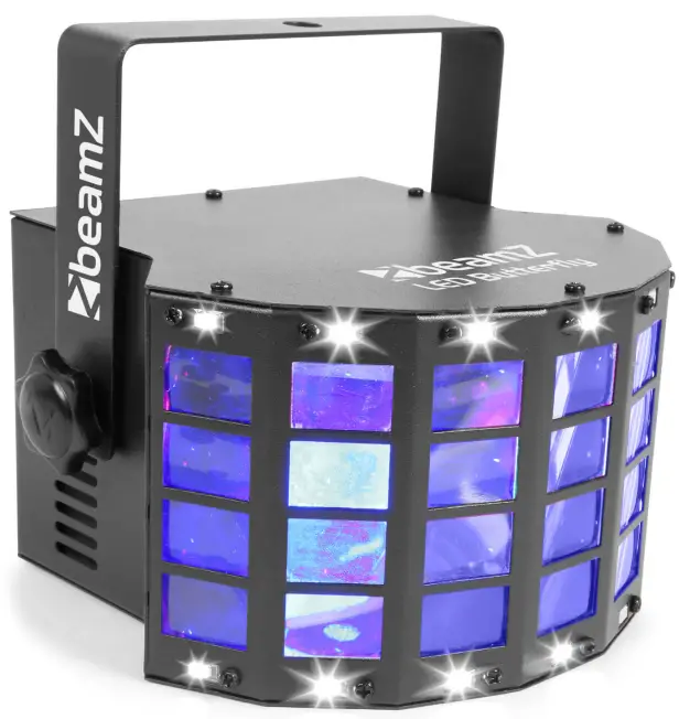 beamZ 153.728 LED Butterfly 3x3W RGB SMD Strobe -