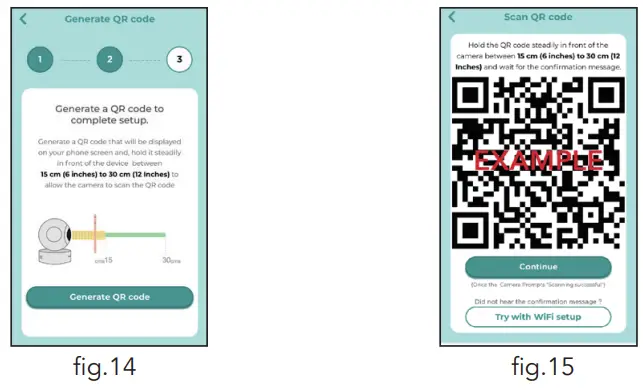 oricom OBHFCU HD Smart Camera with Remote Access User Guide - Fig. 14,15