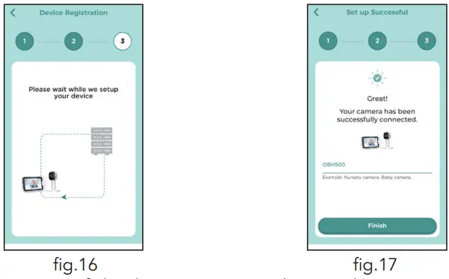 oricom OBHFCU HD Smart Camera with Remote Access User Guide - Fig. 16,17