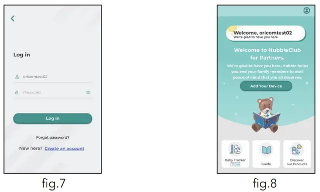oricom OBHFCU HD Smart Camera with Remote Access User Guide - Fig. 7,8
