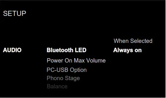 MICHI P5 Stereo Control Amplifier - Audio Configuration 1