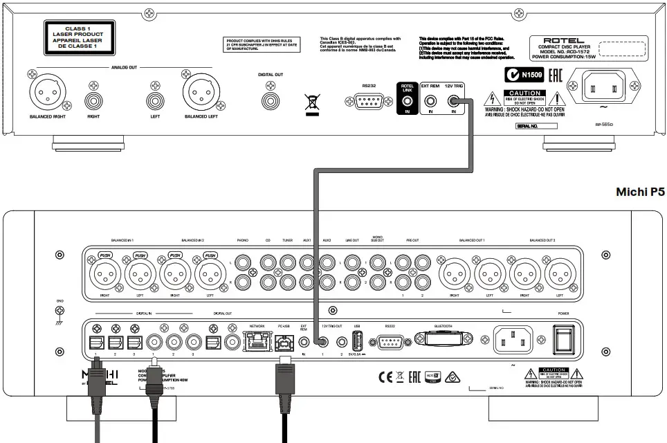 MICHI P5 Stereo Control Amplifier - Product Overview 8