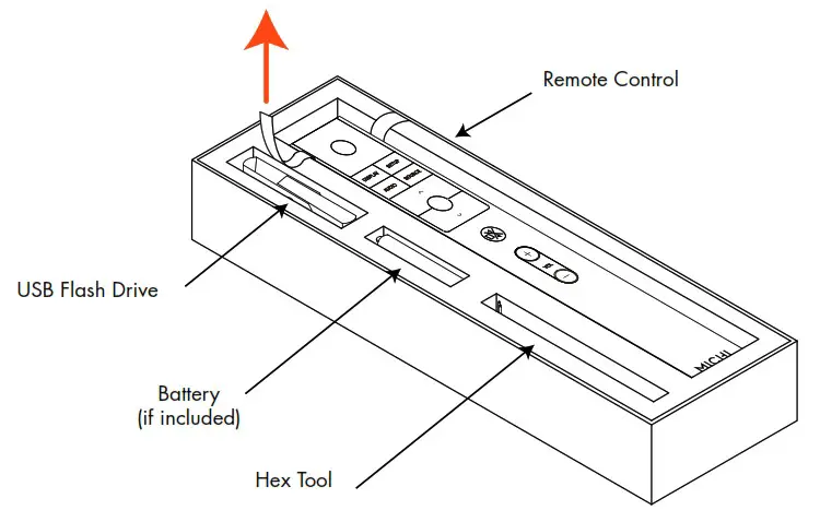 MICHI P5 Stereo Control Amplifier - Remote Control Batteries 1