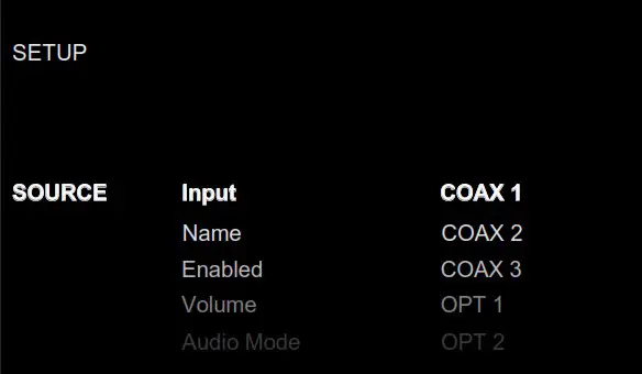 MICHI P5 Stereo Control Amplifier - Source Configuration 1