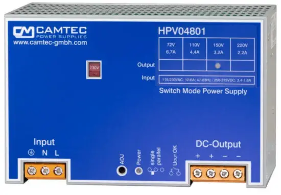 CAMTEC HPV04801 480W Industrial Power Supply