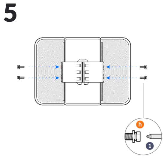 UBIQUITI LBE 5AC GEN2 US LiteBeam AC Gen2 Ultra Lightweight airMAX AC CPE - fig 5