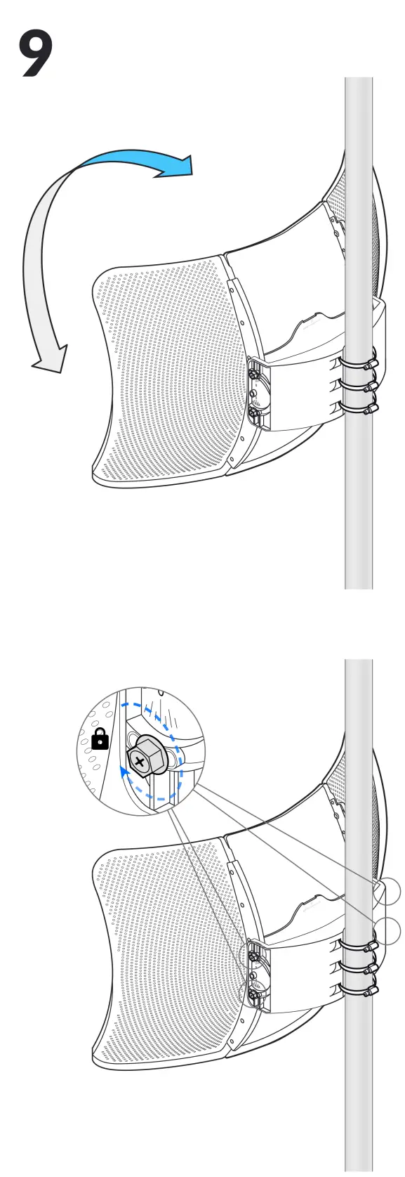 UBIQUITI LBE 5AC GEN2 US LiteBeam AC Gen2 Ultra Lightweight airMAX AC CPE - fig 9