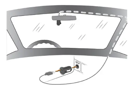 Route the power cable