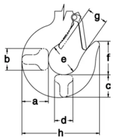 HARRINGTON RH Electric Wire Rope Hoists - DIMENSIONS 4