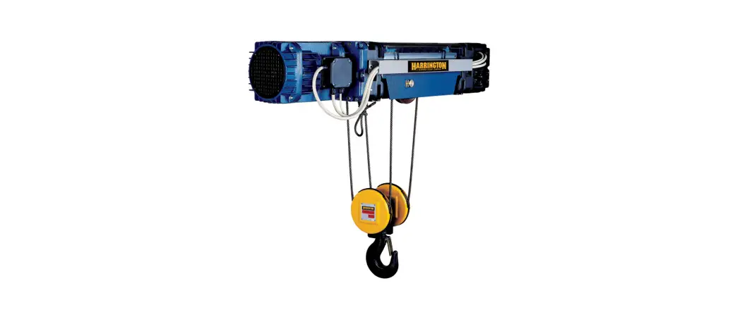 Harrington Rh Electric Wire Rope Hoists Instruction Manual