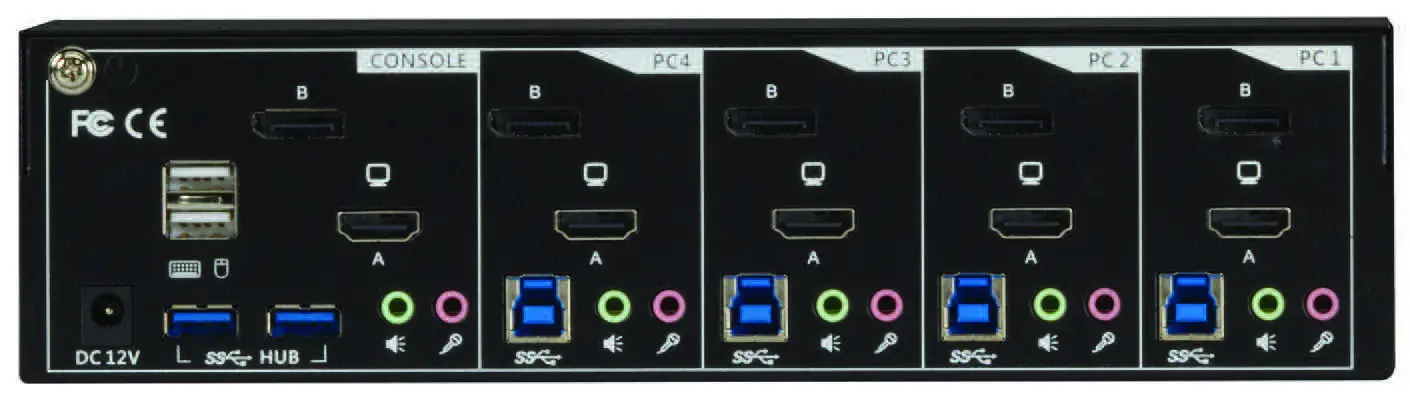 BLACK BOX KV6224DPH Dual-Monitor KVM Switch-FIG7