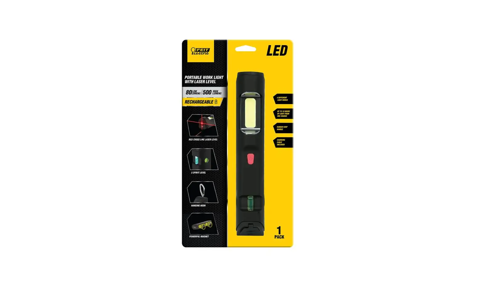 Feit Electric Portable Work Light With Laser Level Instructions