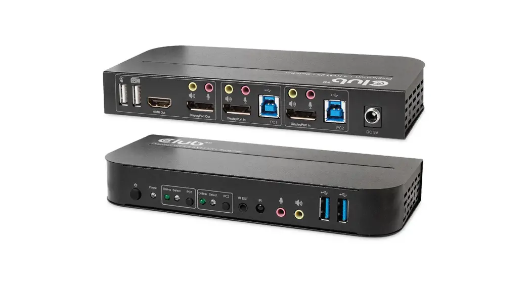 Club 3d Csv-7210 Kvm Switch For Dual Displayport Installation Guide