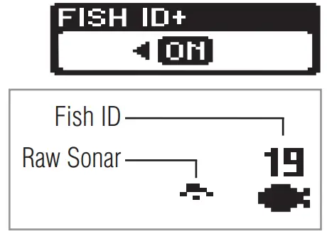 HUMMINBIRD RF10 SmartCast Mobile Station 4 Inch Waterproof Fishfinder - sonar returns