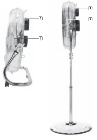 TRiSTAR VE 5936 Metal Box Fan - fig