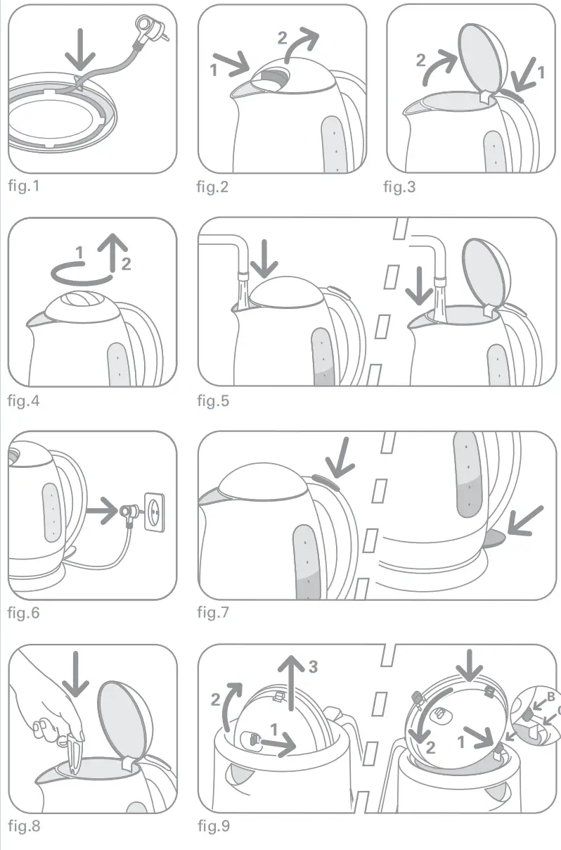 Rowenta BV600C31 JUG KETTLE - fig