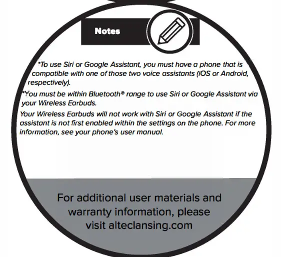 ALTEC AL NanoBuds 2.0 notes