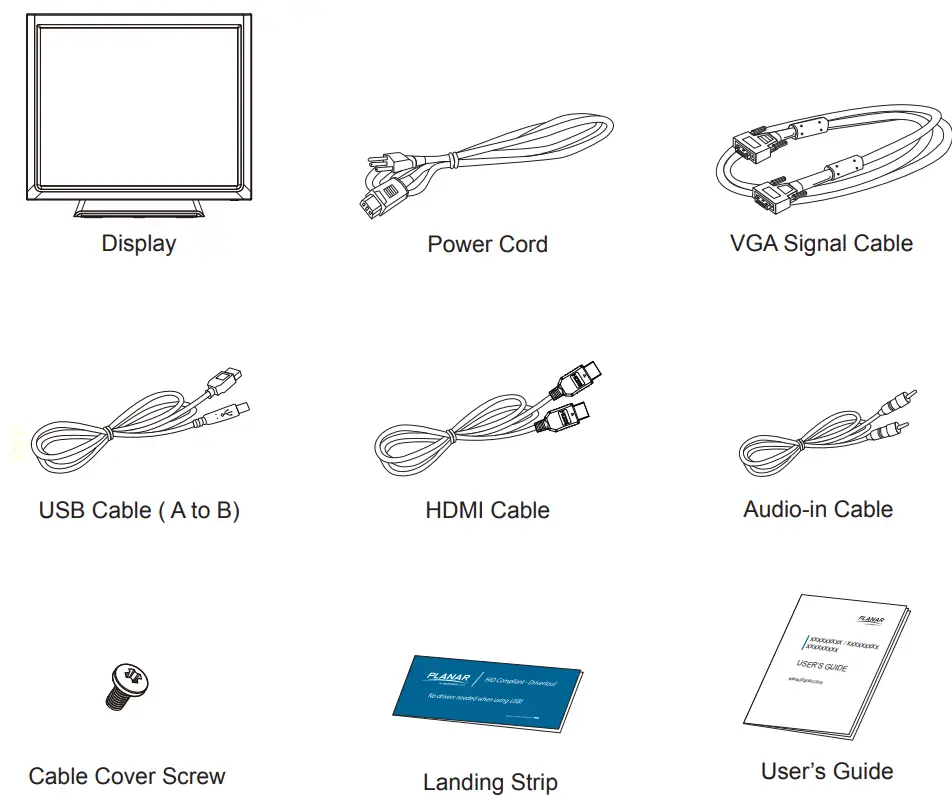 PLANAR PT1945R Touch Screen Monitor-FIG1