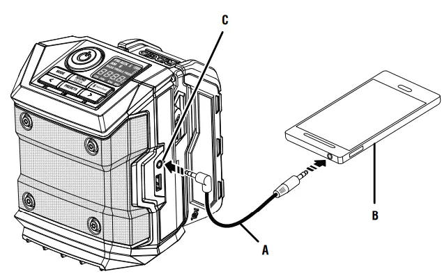 RIDGID R84086 18V Compact Radio 7