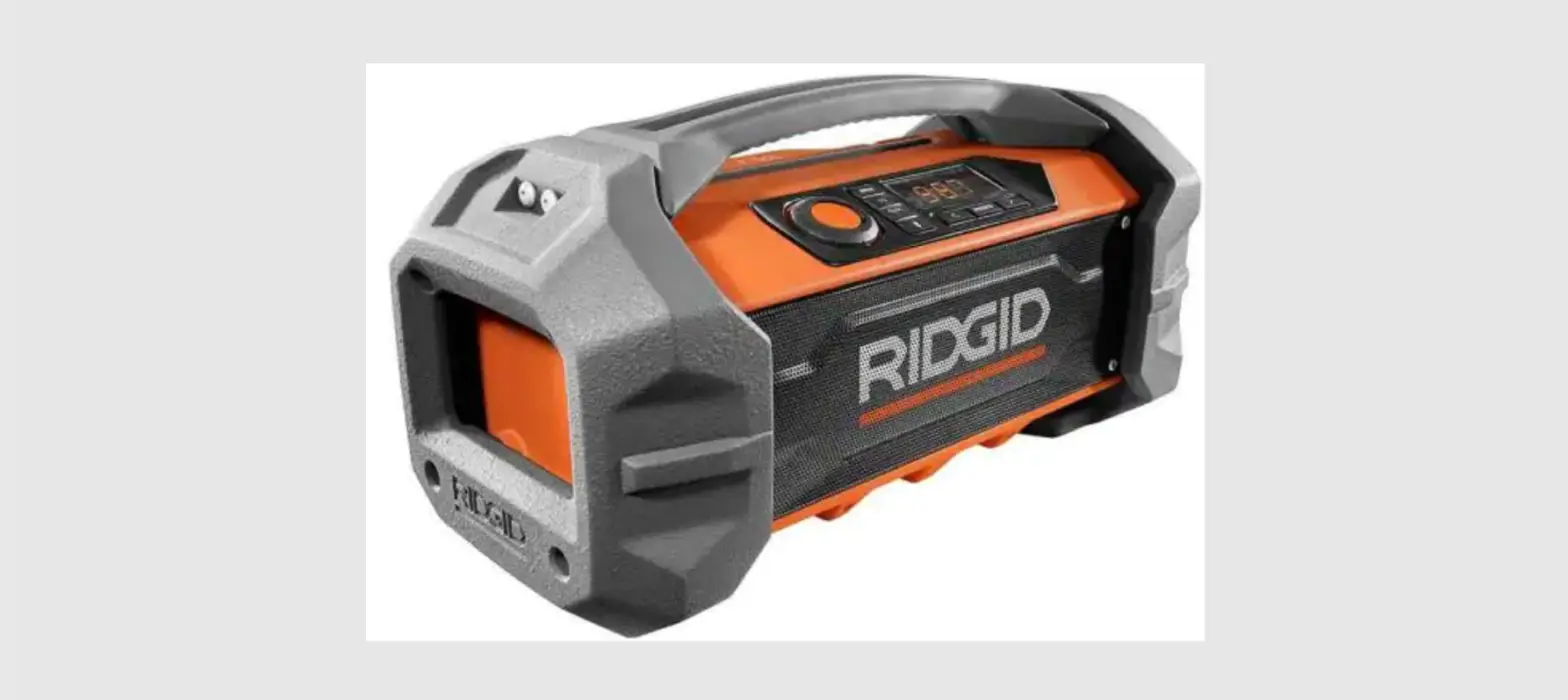 Ridgid R84086 18v Compact Radio Owner's Manual Ridgid R84086 18v Compact Radio Owner's Manual