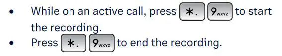 Yealink T48S Desk Phone Features - Recording a call
