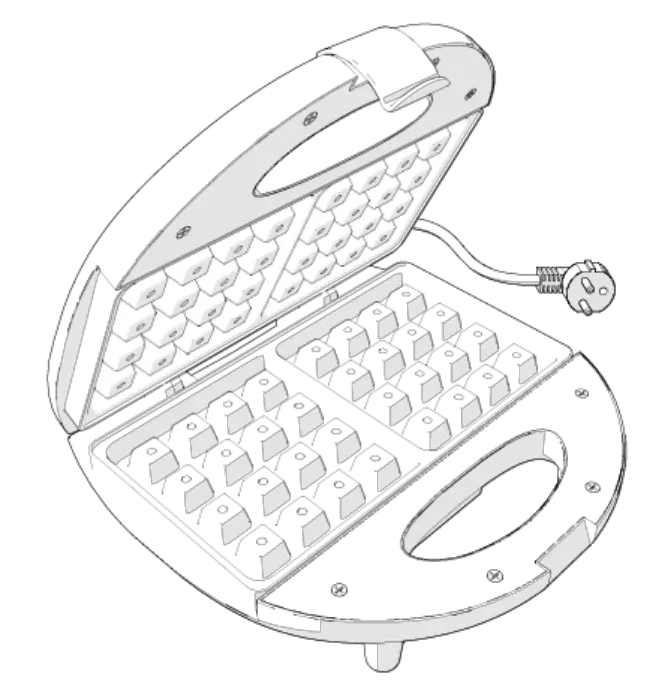 Nedis Kawp200bk Waffle Plate User Manual Nedis Kawp200bk Waffle Plate User Manual