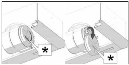 INVENTUM AKP6000ZWA Wall Chimney Hood Instruction Manual - REPLACING THE CARBON FILTERS