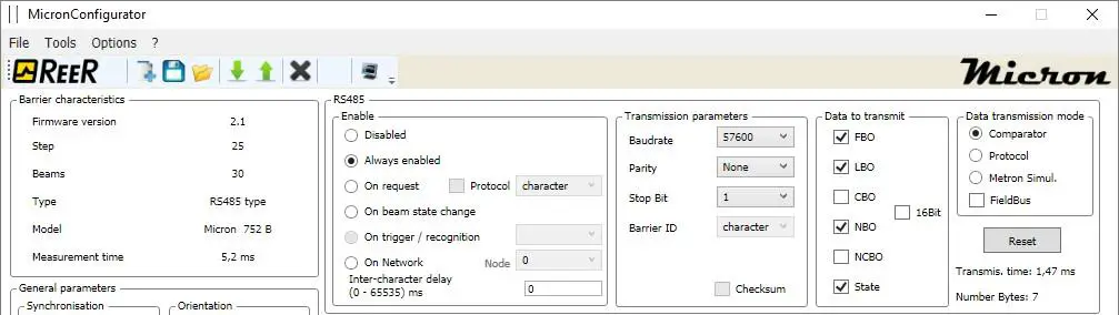 REER-micron-PHOTOELECTRIC-MEASUREMENT-LIGHT-CURTAIN-28