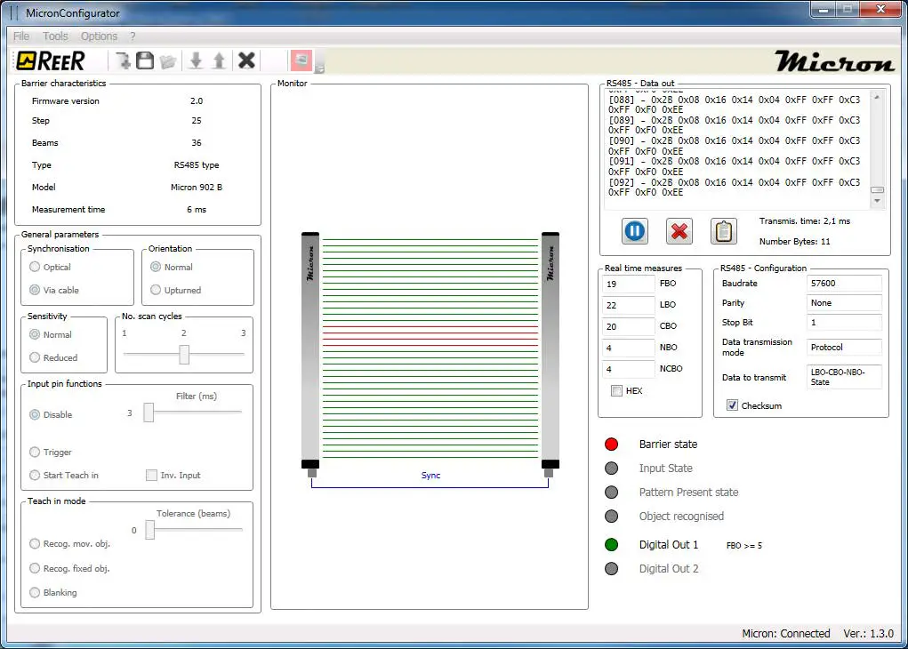 REER-micron-PHOTOELECTRIC-MEASUREMENT-LIGHT-CURTAIN-33