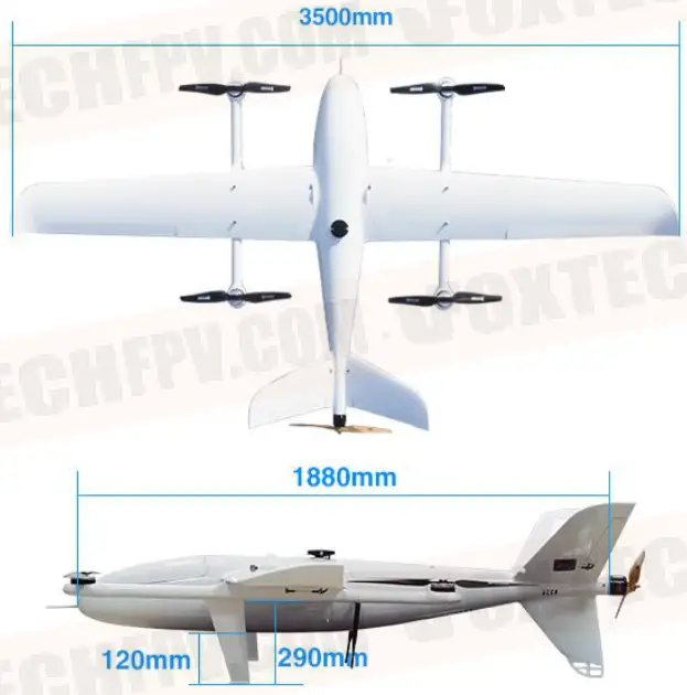 FOXTECH AYK-350 VTOL -