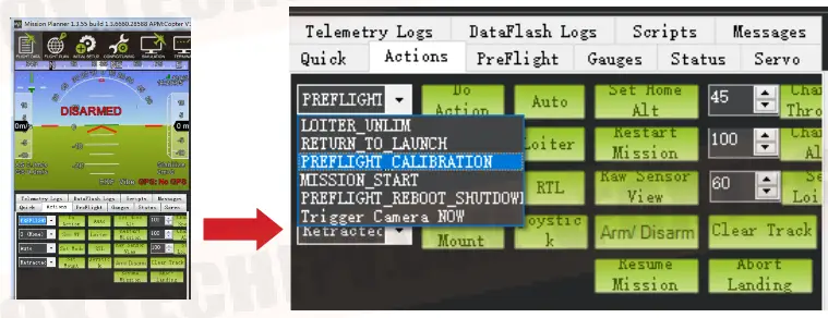 FOXTECH AYK-350 VTOL - Calibrate the Airspeed Sensor