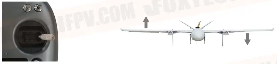 FOXTECH AYK-350 VTOL - goes up at the same time