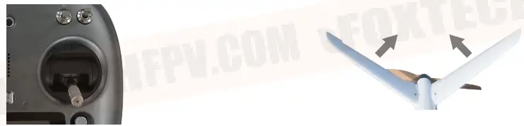 FOXTECH AYK-350 VTOL - type tail will go up