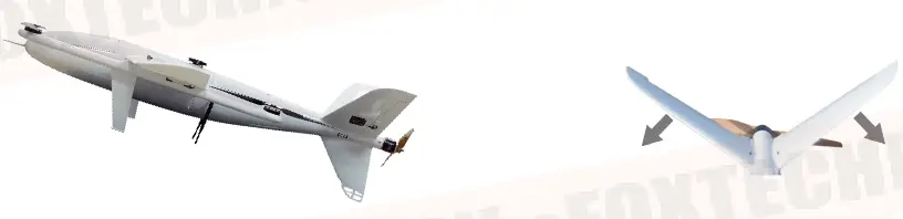 FOXTECH AYK-350 VTOL - type tails go