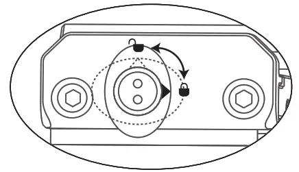 OLIGHT Odin GL Mini Rechargeable Tactical Flashlight - counterclockwise